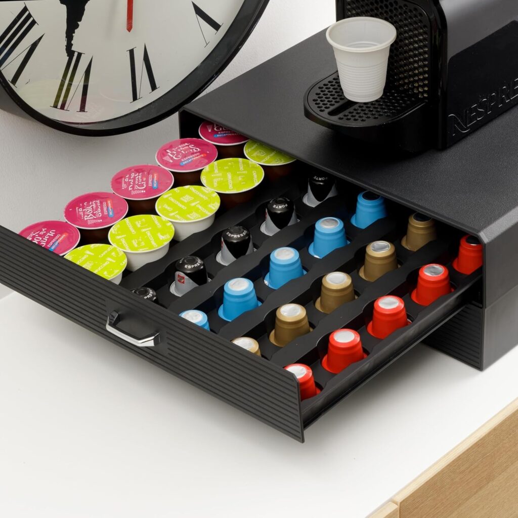 Cajon capsulas Nespresso y Dolce Gusto