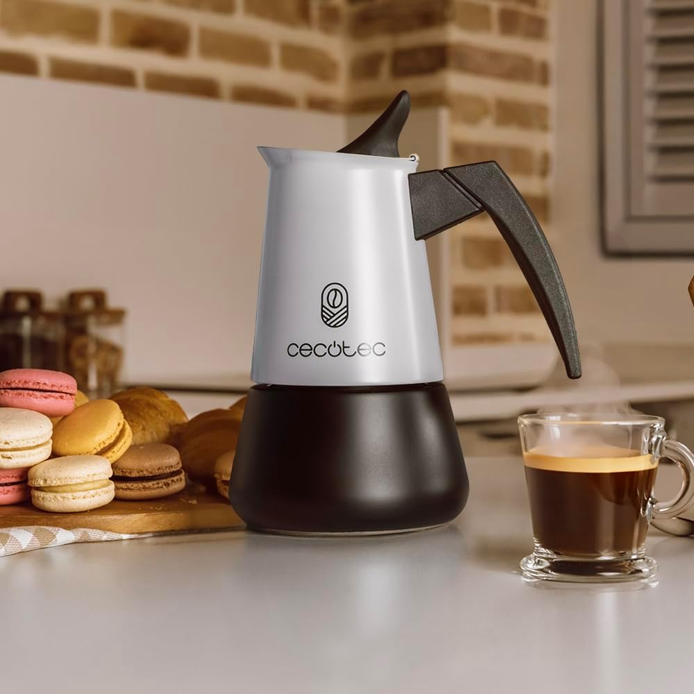 Cecotec Cafetera Italiana Piccolina 600 Blue