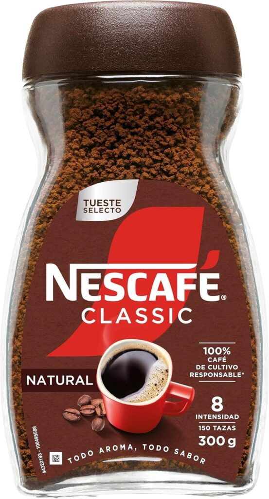 Desbentajas Nescafé Classic Natural Soluble