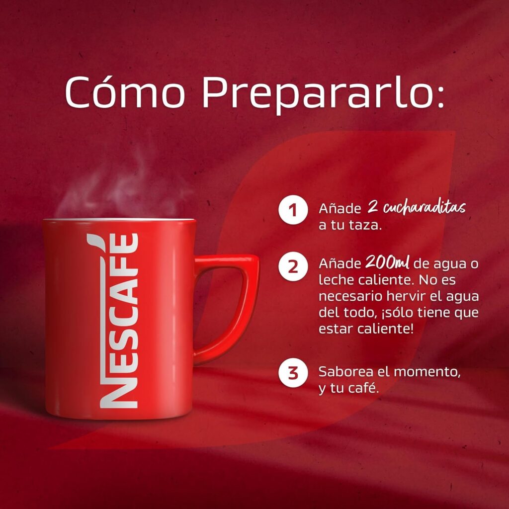 Preparar Nescafé Classic Natural Soluble