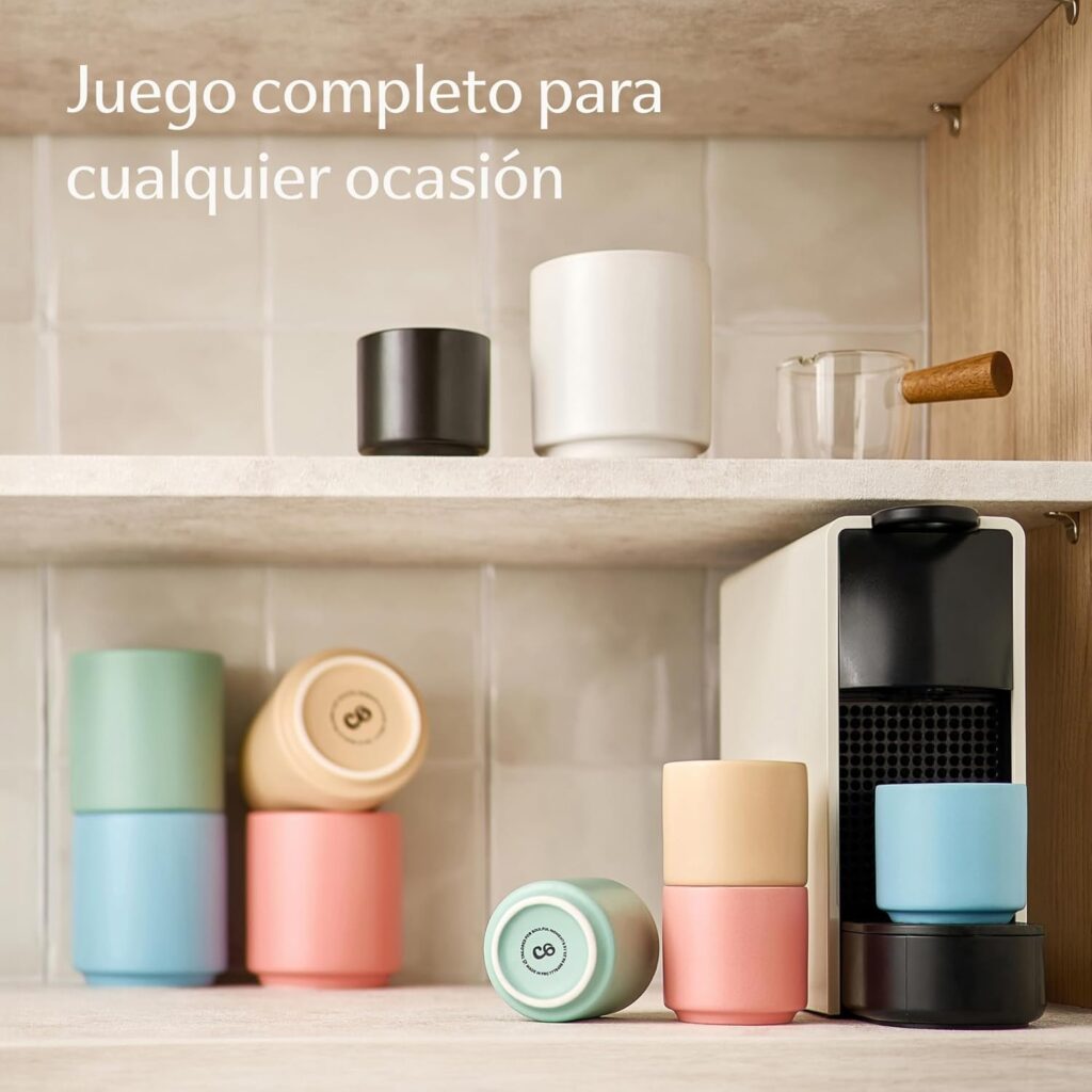vaso de cristal o taza de cerámica