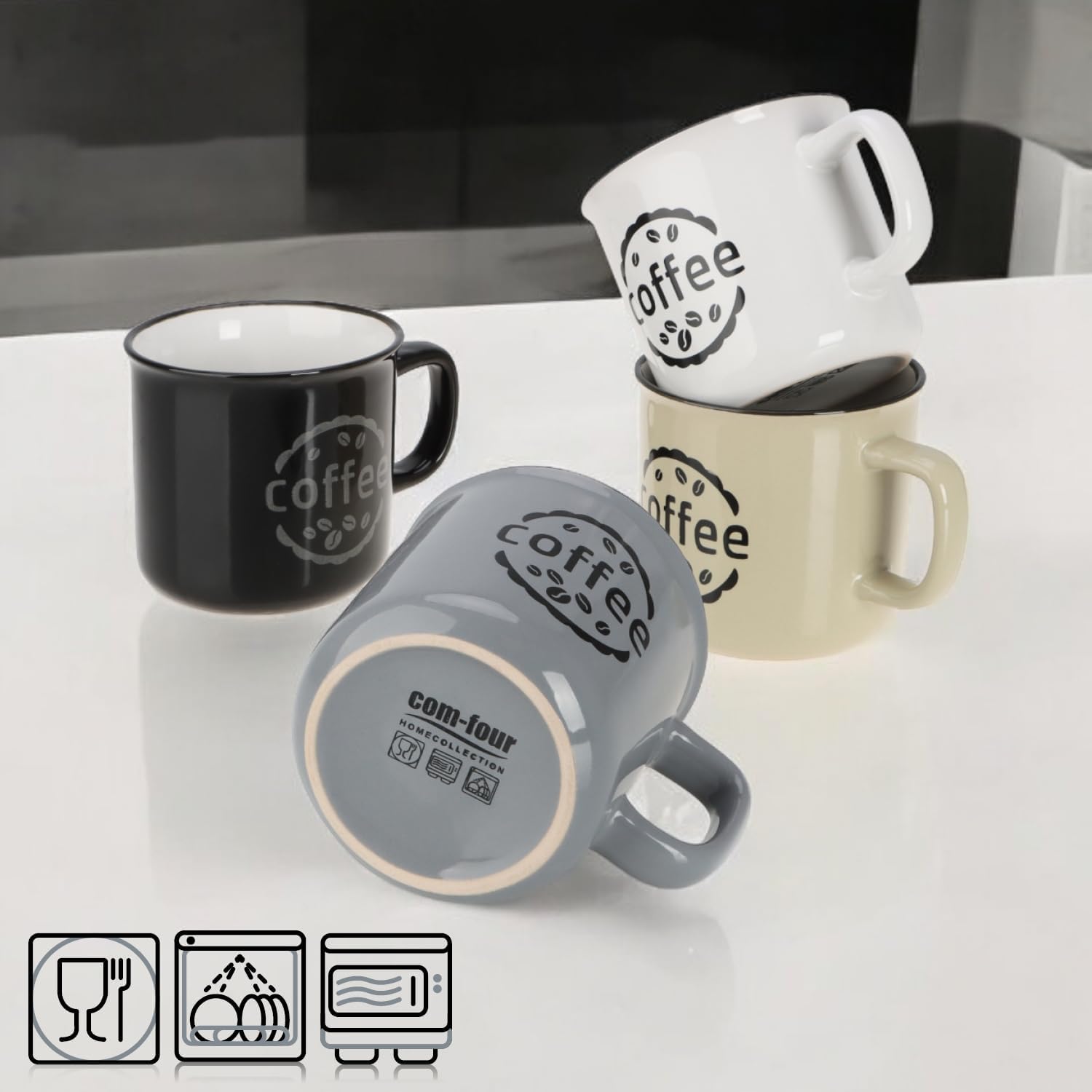 Taza de café 4x - taza de café de cerámica