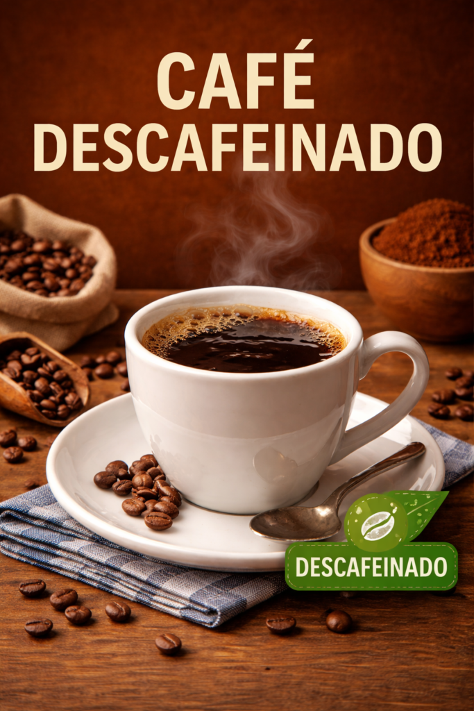 café descafeinado