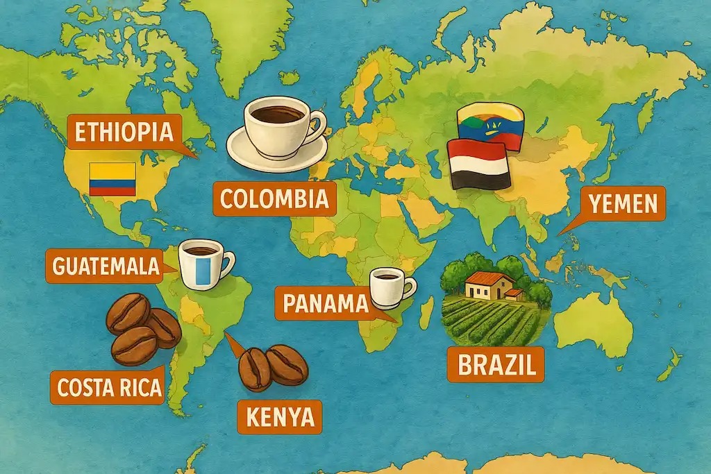 cafés del mundo