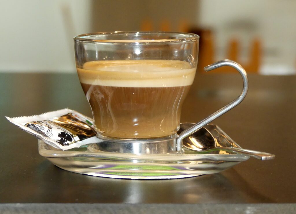 café cortado
