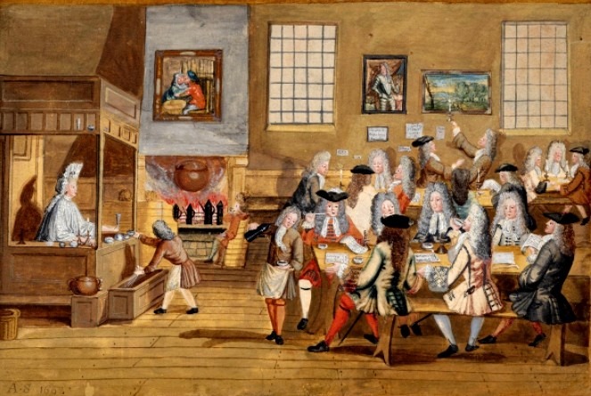primeras cafeterías de la historia inglaterra