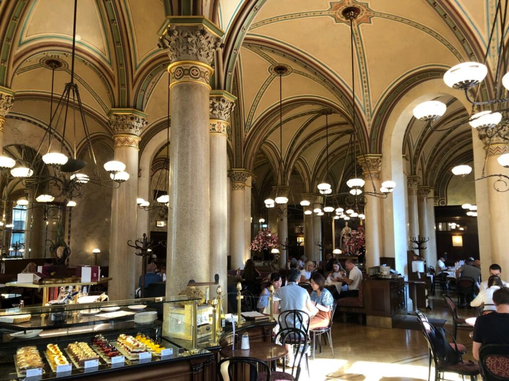primeras cafeterías de la historia viena