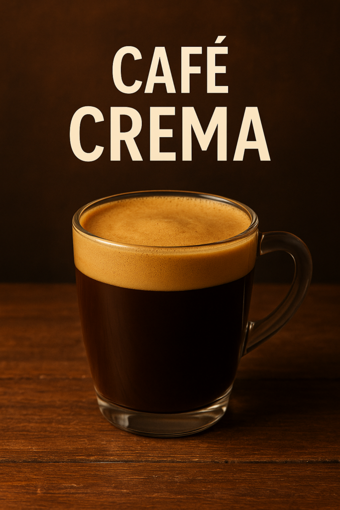 café crema