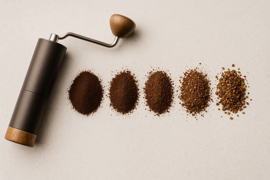 tipos de molienda del café