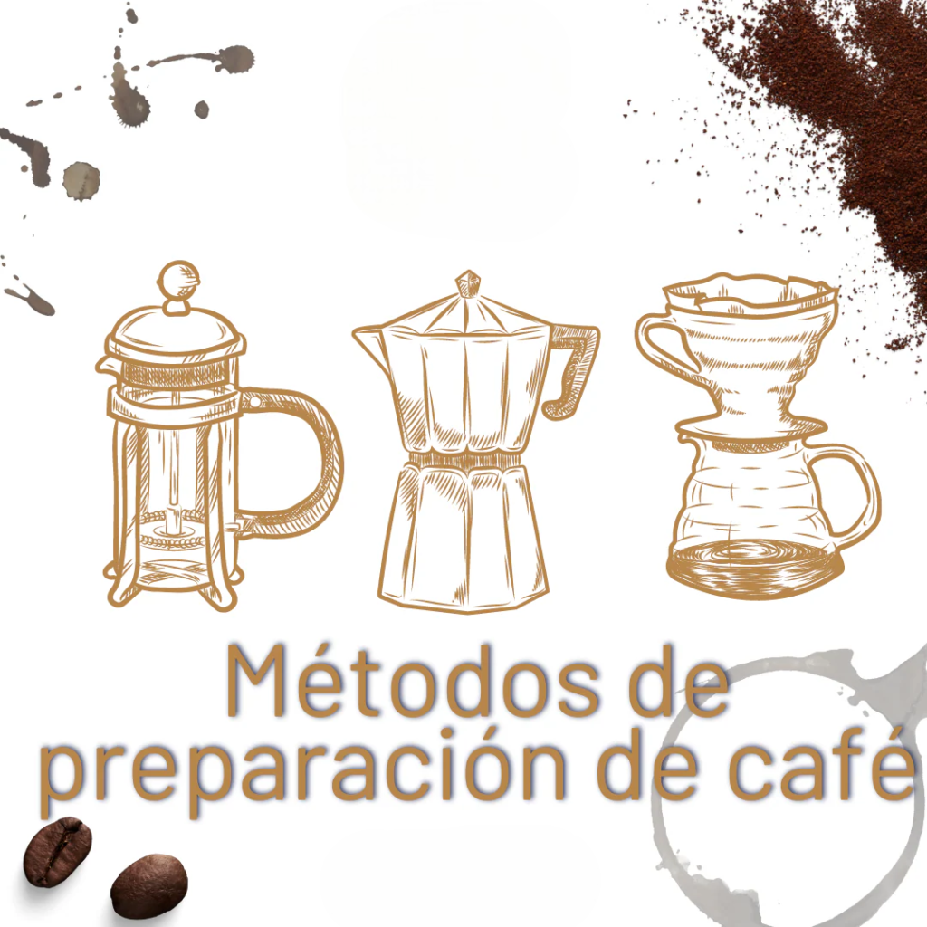 métodos de preparación del café