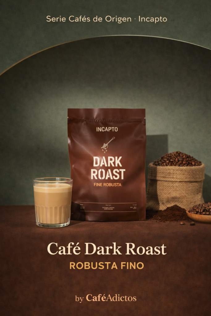Café Dark Roast Incapto Robusta Fino