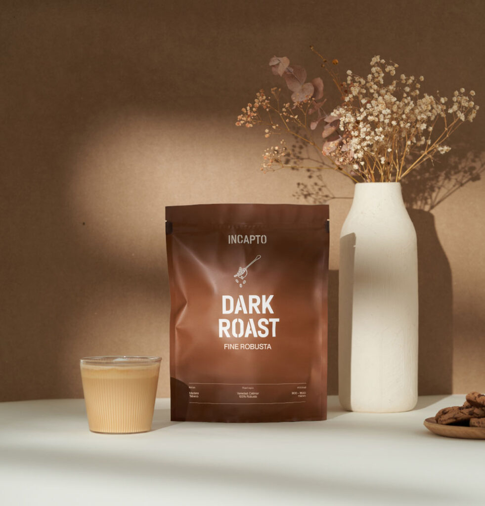 Café Dark Roast Incapto Robusta Fino 