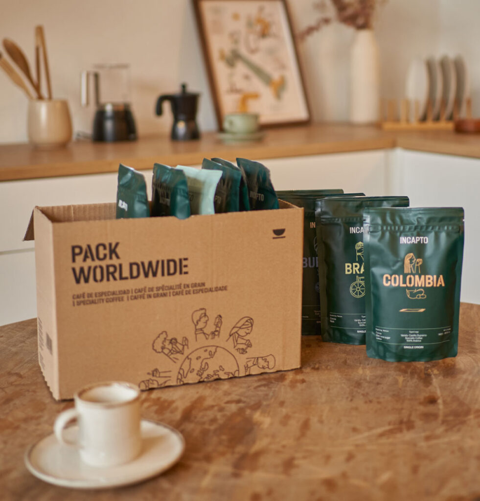 pack degustación Incapto Worldwide