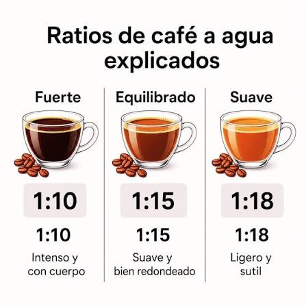 cuánto café necesito para una taza
